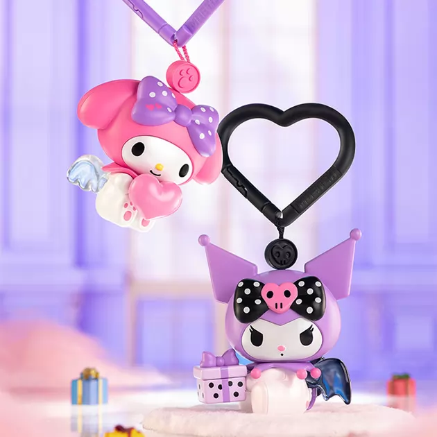 Механическая игрушка-сюрприз Pop Top Kuromi & My Melody – Милые крылья