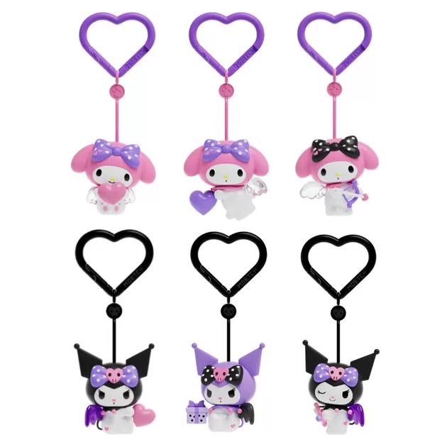 Механическая игрушка-сюрприз Pop Top Kuromi & My Melody – Милые крылья