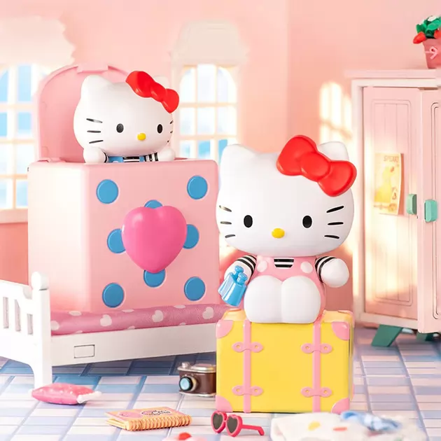 Механическая игрушка-сюрприз Pop Top Hello Kitty – Милый сигнал