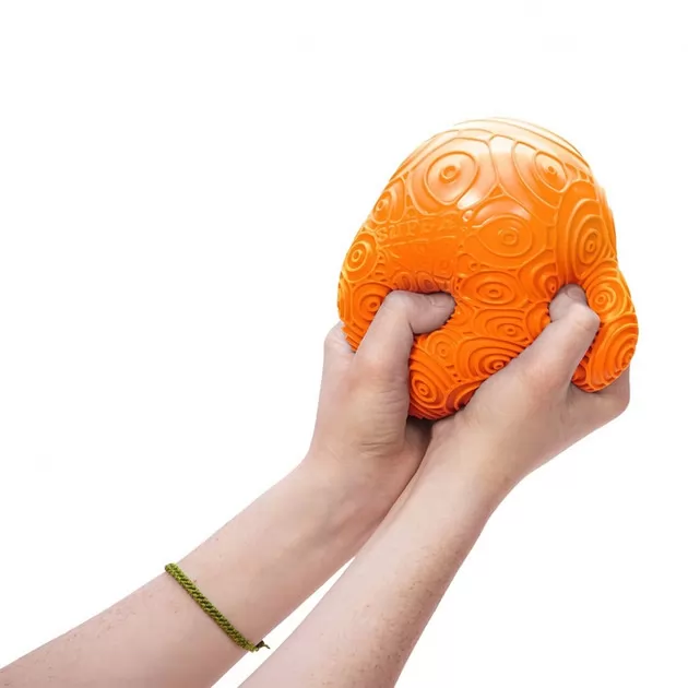 Игрушка-антистресс NeeDoh серии Super" – Яркие кружочки (оранжевый)"