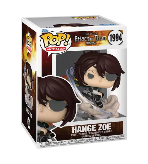 Игровая фигурка Funko POP! cерии Атака титанов" - Ханджи Зое" - 80371_1.jpg - № 1