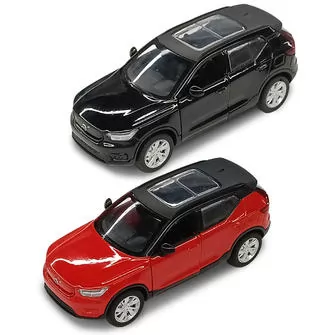 Автомодель – Volvo XC40 (красный, черный)