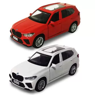 Автомодель – BMW X5 M (белый, красный)