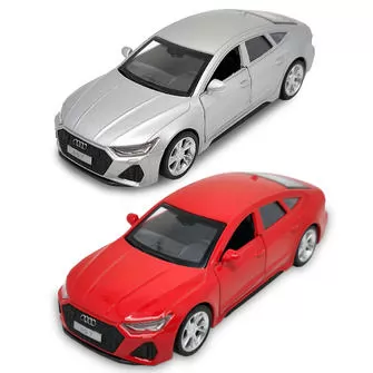 Автомодель – Audi RS 7 Sportback (красный, серебристый)