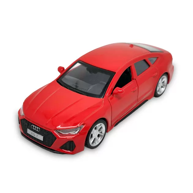 Автомодель – Audi RS 7 Sportback (красный, серебристый)