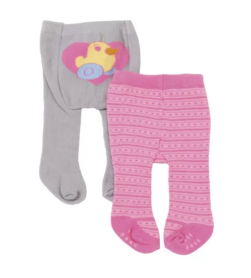 Колготки для куклы BABY BORN (розовые, серые) - 823569-3_1.jpg - № 1