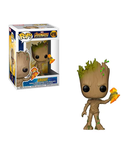 Игровая Фигурка Funko Pop! Cерии Война Бесконечности - Грут С Секирой - 35773_2.jpg - № 2