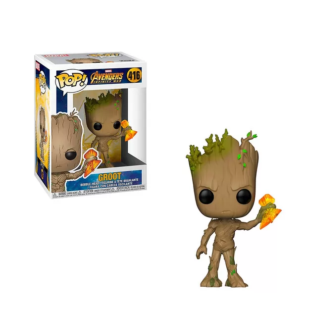 Игровая Фигурка Funko Pop! Cерии Война Бесконечности - Грут С Секирой