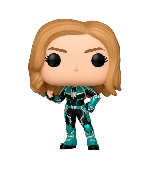 Игровая Фигурка Funko Pop! Cерии Капитан Марвел - Капитан Марвел (В Зеленом Костюме) - 36342_1.jpg - № 1