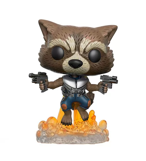 Игровая Фигурка Funko Pop! Серии Стражи Галактики - Енот Ракета - 13270-PX-1RY_1.jpg - № 1