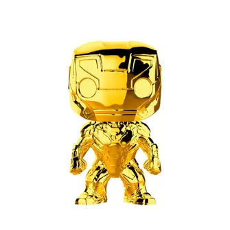 Игровая Фигурка Funko Pop! Cерии Золотой Хром - Железный Человек