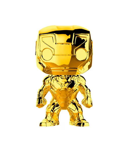 Игровая Фигурка Funko Pop! Cерии Золотой Хром - Железный Человек - 33434_1.jpg - № 1