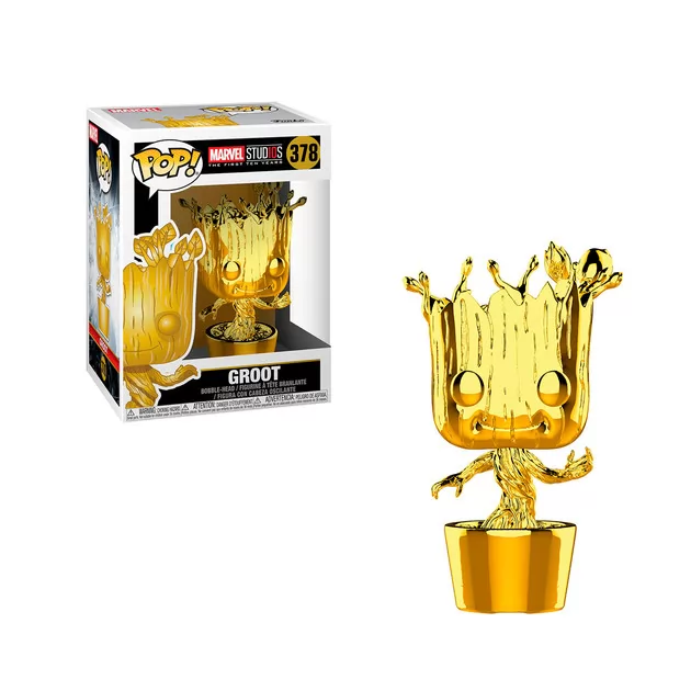 Игровая Фигурка Funko Pop! Серии Золотой Хром - Грут