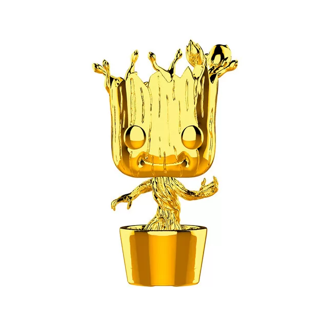Игровая Фигурка Funko Pop! Серии Золотой Хром - Грут