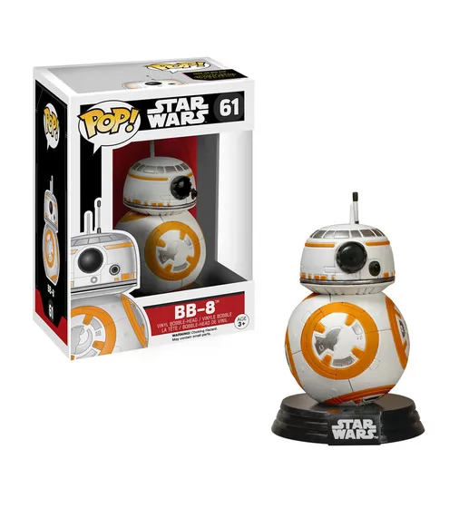 Игровая Фигурка Funko Pop! Серии Звёздные Войны - Bb-8 - 6218_2.jpg - № 2