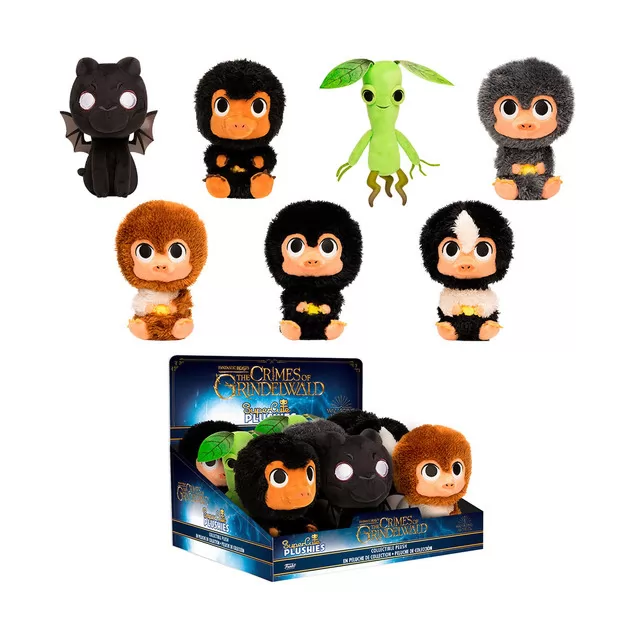 Мягкая Игрушка Funko Серии Фантастические Твари - Нюхлер (Черно-Белый)