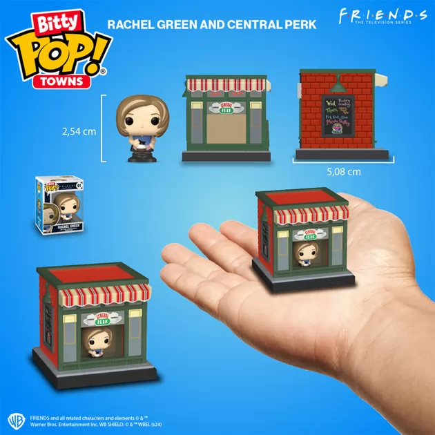 Набор фигурок Bitty Pop! Town - Рэйчел в кофейне Central Perk""