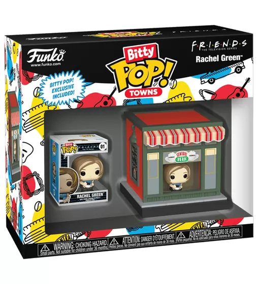 Набор фигурок Bitty Pop! Town - Рэйчел в кофейне Central Perk"" - 83689_1.jpg - № 1