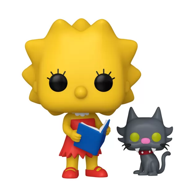 Набор фигурок Funko POP! серии Симпсоны S11 - Лиза и маленький помощник Санты