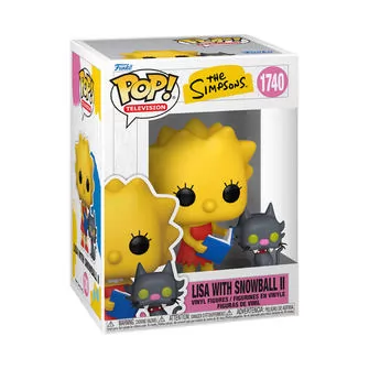 Набор фигурок Funko POP! серии Симпсоны S11 - Лиза и маленький помощник Санты