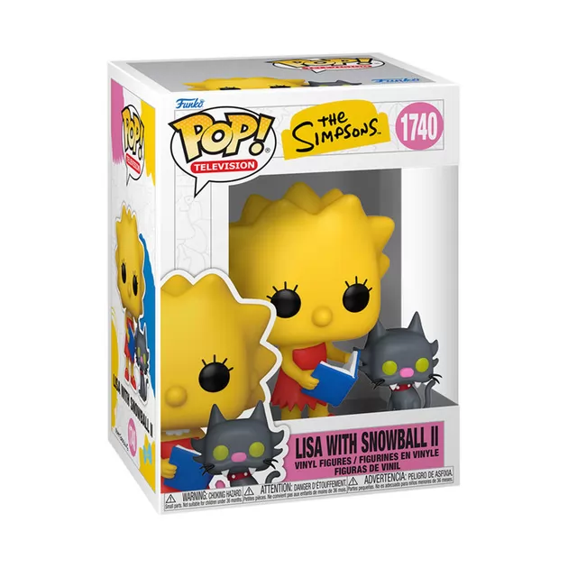 Набор фигурок Funko POP! серии Симпсоны S11 - Лиза и маленький помощник Санты