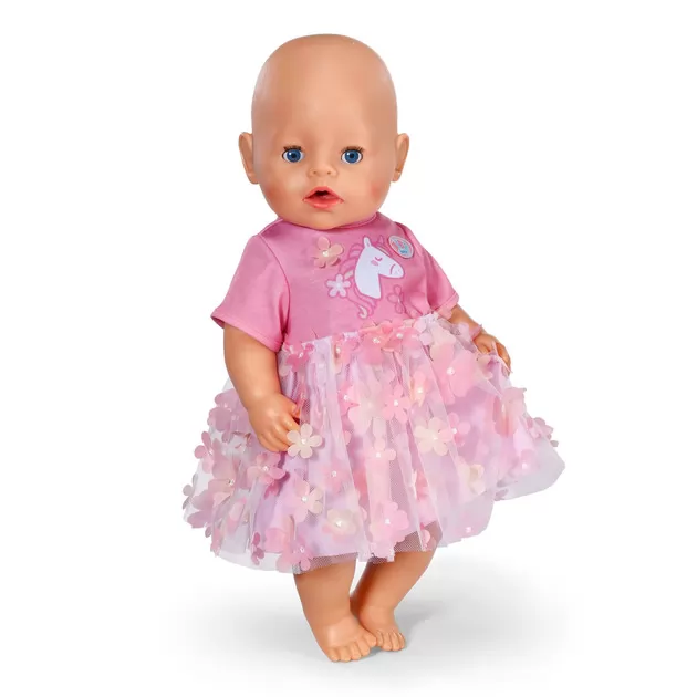 Одежда для куклы Baby Born – Платье Цветочные мечты" (43 см)"