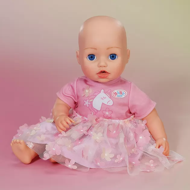 Одежда для куклы Baby Born – Платье Цветочные мечты" (43 см)"