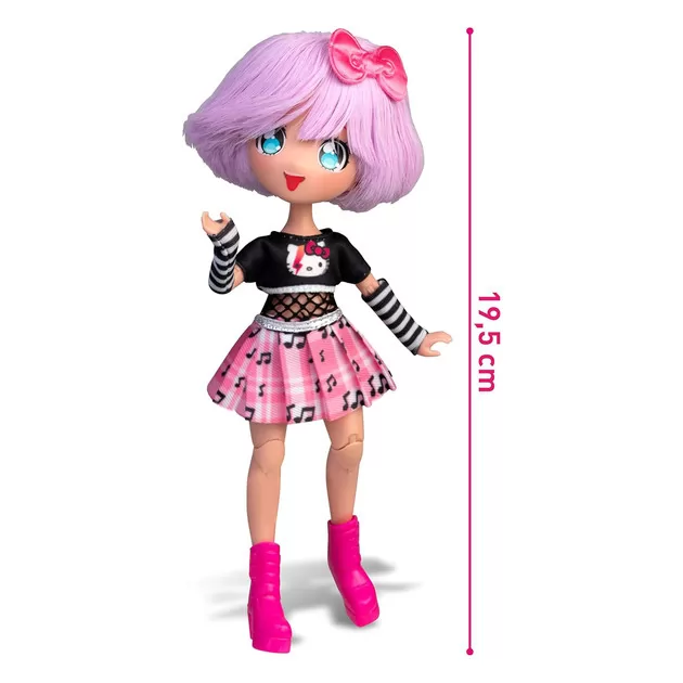 Кукла 4SF Manga Dolls серии Hello Kitty" – Тедди Рок"
