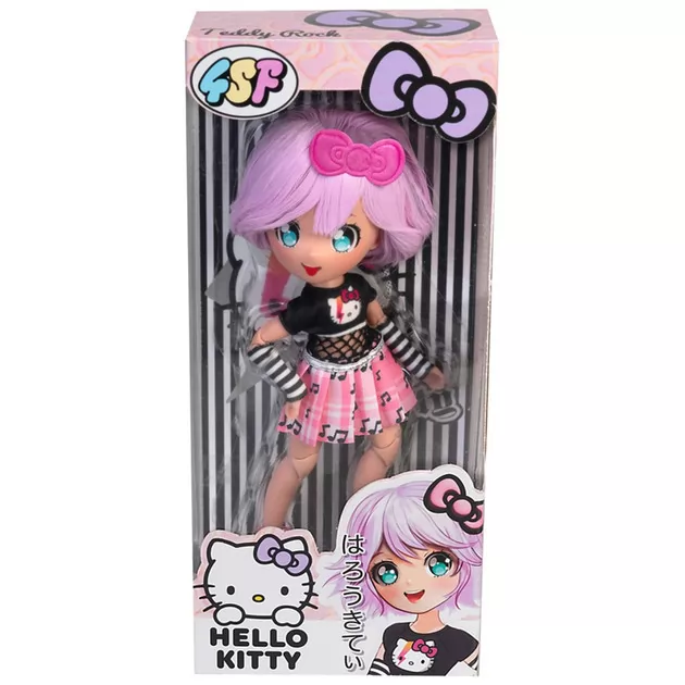 Кукла 4SF Manga Dolls серии Hello Kitty" – Тедди Рок"