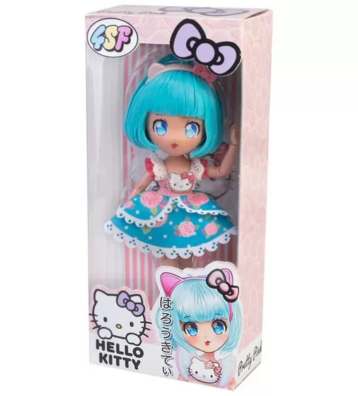 Кукла 4SF Manga Dolls серии Hello Kitty" – Красотка Пинк" - HKTF0300_8.jpg - № 8