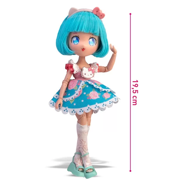 Кукла 4SF Manga Dolls серии Hello Kitty" – Красотка Пинк"