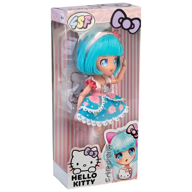 Кукла 4SF Manga Dolls серии Hello Kitty" – Красотка Пинк"