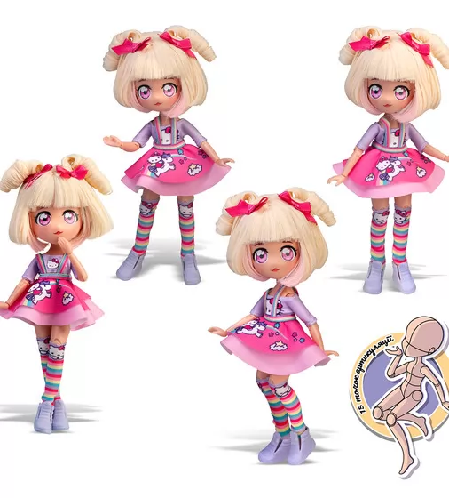 Кукла 4SF Manga Dolls серии Hello Kitty" – Конфетка-единорог" - HKTF0400_6.jpg - № 6