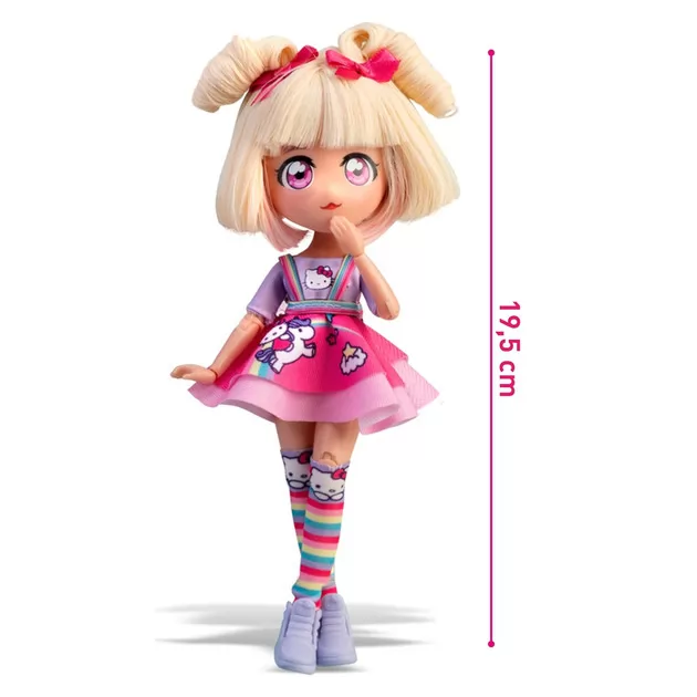 Кукла 4SF Manga Dolls серии Hello Kitty" – Конфетка-единорог"