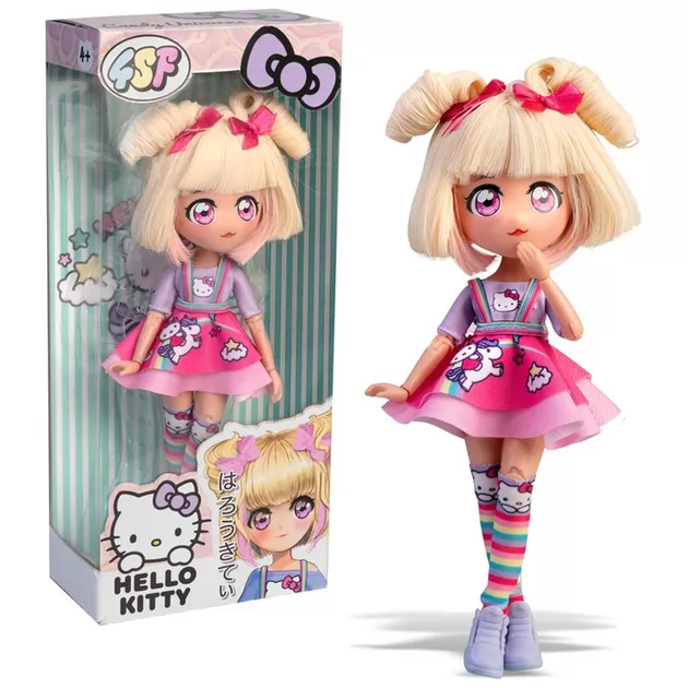 Кукла 4SF Manga Dolls серии Hello Kitty" – Конфетка-единорог"