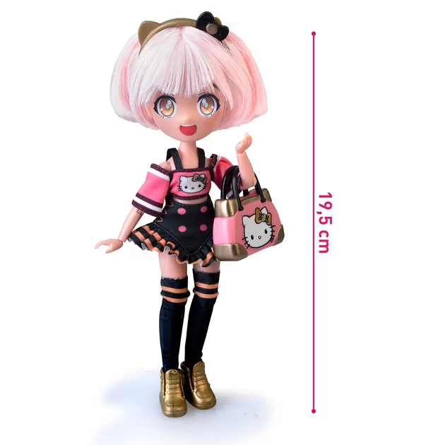 Игровой набор 4SF Manga Dolls серии Hello Kitty" – Золотая  Роллер Дива"