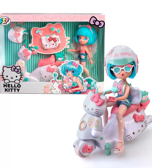 Игровой набор 4SF Manga Dolls серии Hello Kitty" – Красотка Пинк на скутере" - HKTF3000_1.jpg - № 1