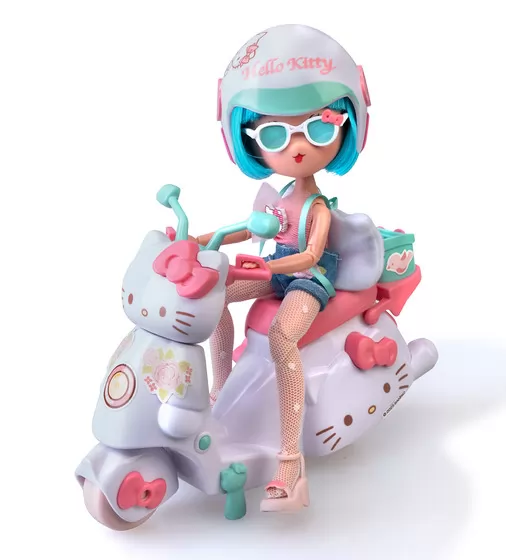 Игровой набор 4SF Manga Dolls серии Hello Kitty" – Красотка Пинк на скутере" - HKTF3000_4.jpg - № 4