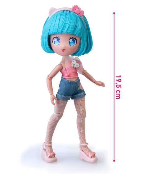 Игровой набор 4SF Manga Dolls серии Hello Kitty" – Красотка Пинк на скутере" - HKTF3000_3.jpg - № 3