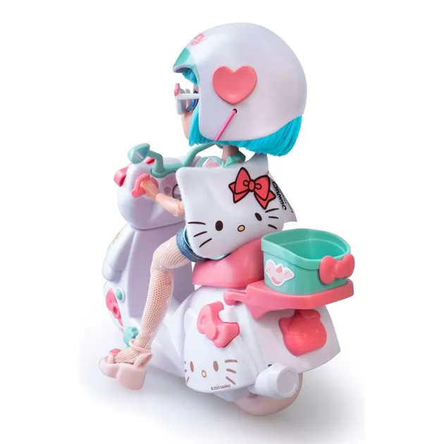 Игровой набор 4SF Manga Dolls серии Hello Kitty" – Красотка Пинк на скутере"
