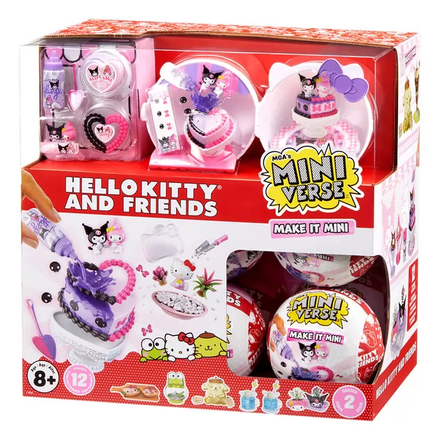 Игровой набор Miniverse серии Sanrio S2 – Создай стиль вместе с Хеллоу Китти и друзьями