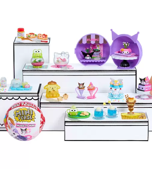 Игровой набор Miniverse серии Sanrio S2 – Создай стиль вместе с Хеллоу Китти и друзьями - 547235_5.jpg - № 5