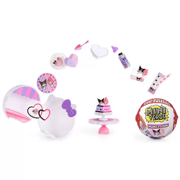Игровой набор Miniverse серии Sanrio S2 – Создай стиль вместе с Хеллоу Китти и друзьями