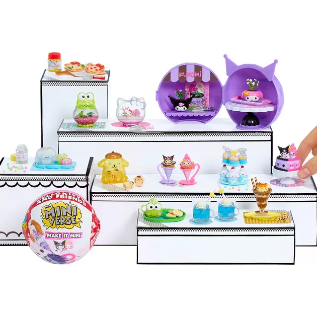 Игровой набор Miniverse серии Sanrio S2 – Создай стиль вместе с Хеллоу Китти и друзьями