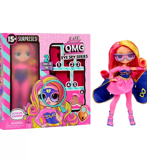 ИгровойнаборскуклойL.O.L.Surprise!серииO.M.G.Eye Spy–Супергероиня - 542667_1.jpg - № 1