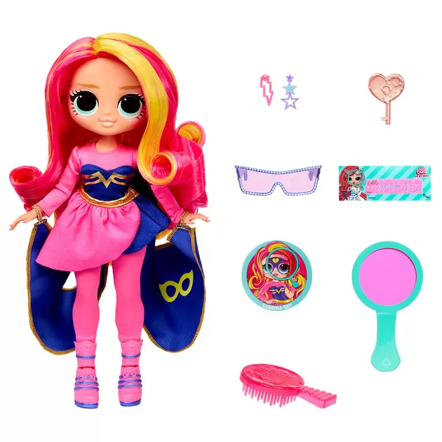 ИгровойнаборскуклойL.O.L.Surprise!серииO.M.G.Eye Spy–Супергероиня
