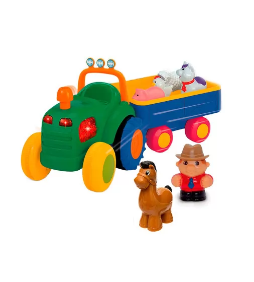 Игрушка На Колесах - Трактор С Трейлером (Украинский) - 024753_4.jpg - № 4