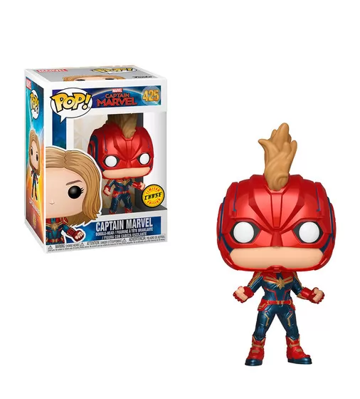Игровая Фигурка Funko Pop! Cерии Капитан Марвел - Капитан Марвел (В Костюме) - 36341-1_2.jpg - № 2