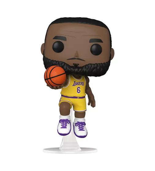 Игровая фигурка Funko Pop! - Леброн Джеймс в желтой униформе - 65792_2.jpg - № 2