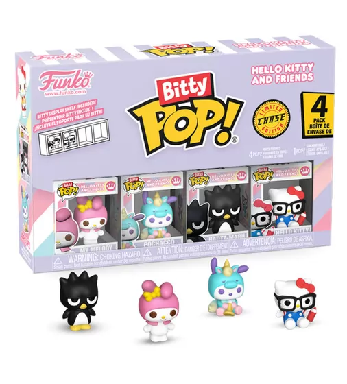Набор игровых фигурок Bitty POP! - Моя Мелоди (4 фигурки в асс.) - 85716_1.jpg - № 1